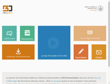 Tablet Screenshot of btscomm.fr